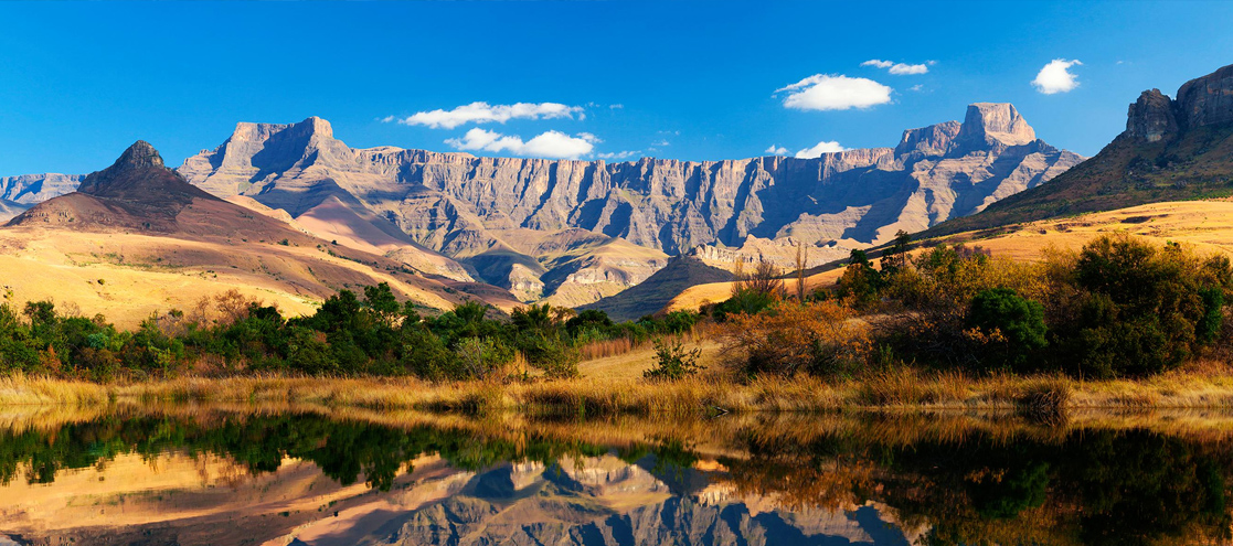 The Drakensberg Mountains